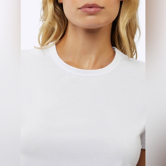 NWOT Cuts Clothing White Almost Friday Tee - Picture 4 of 9